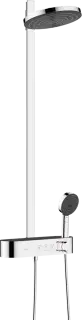 Hansgrohe Pulsify Душевая стойка: термостат, верхний душ 26 см, ручной душ 3 режима, цвет: хром 24240000