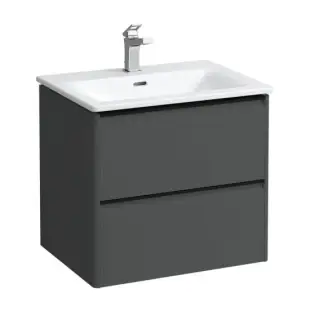 Laufen Palace Тумба с раковиной, 2 ящика 60х45х54h см, цвет: серый 8.6170.2.266.104.1