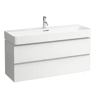 Laufen Space Тумба подвесная, 2 ящика 41х118х50h см, цвет: gres pietra grey opaco 4.1022.2.160.100.1