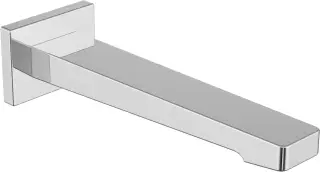 Villeroy & Boch Architectura Square Излив для ванны, 7,5х22,4хh5,5 см, цвет: хром TVT12500200061