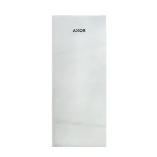 Axor My Edition Панель для смесителя на излив 24,5 см, мрамор, цвет: белый мрамор 47910000