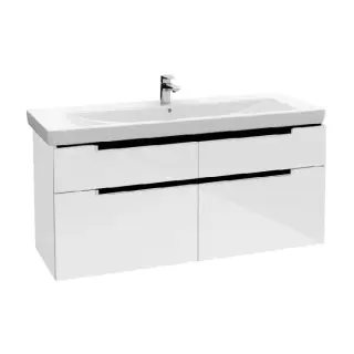 Villeroy & Boch Subway 2.0 Тумба подвесная под раковину, 128,7x59x44,9 см, цвет: белый A91600DH