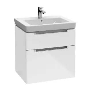 Villeroy & Boch Subway 2.0 Тумба подвесная под раковину, 63,7x59x45,4 см, цвет: белый A91000DH