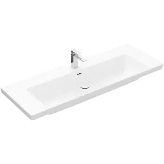 Villeroy & Boch Subway 3.0 Раковина 130х47х17 см, 1 отв., подвесная, цвет: альпийский белый 4A70D5R1