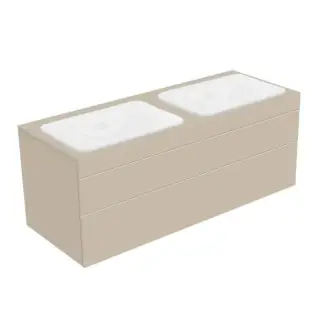 Keuco Edition 400 Тумба под раковину, подвесная 140x53,5x54,6h см, цвет: кашемир 31574 450000