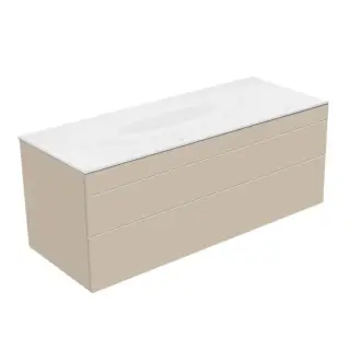 Keuco Edition 400 Тумба под раковину, подвесная 140x53,5x54,6h см, цвет: кашемир 31561 450000