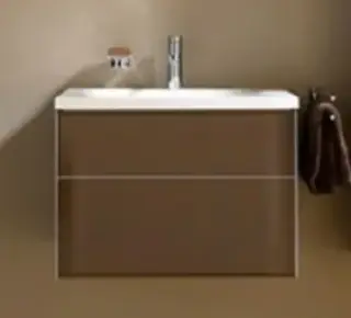 Keuco Royal Reflex Тумба под раковину 49,6x34,6x45h см, цвет: трюфель 34090 140002