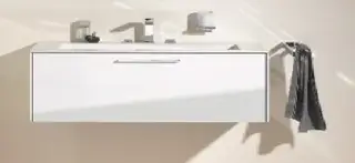 Keuco Royal 60 Тумба под раковину 140x53,5x40h см, цвет: белый глянцевый 32161 210000