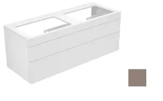 Keuco Edition 400 Тумба под раковину 140x53,5x54,6h см, цвет: трюфель 31574 370000