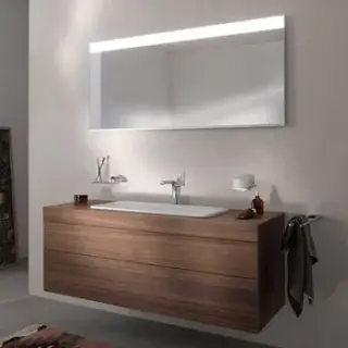 Keuco Edition 400 Тумба под раковину 140x53,5x54,6h см, цвет: трюфель 31583 370100