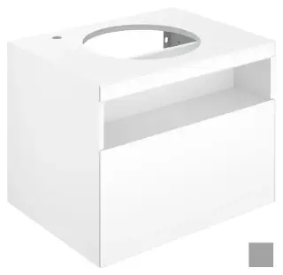 Keuco Stageline Тумба под раковину, 1 ящик 65x49x54,9h см, цвет: инокс матовый 32854 290000