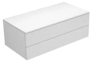 Keuco Edition 400 Тумба боковая подвесная 105x53,5x38,2h см, цвет: белый 31752 380000