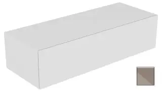 Keuco Edition 11 Тумба боковая подвесная 140x53,5x35h см, цвет: трюфель 31326 140000
