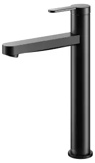Keuco Ixmo Смеситель для раковины рычж. Выс., без донного клапана, излив 21,5см, цвет:черный матовый 59510 373100