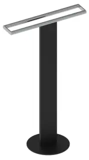 Keuco Universal Полотенцедержатель двойной, напольный 52,1x26x85,3h см, цвет: черный хром 49873 70201