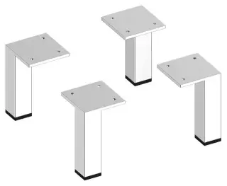 Keuco Edition 90 Ножки для мебели 2,5x2,5x10h см 39098 010000