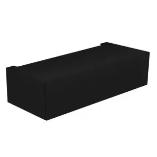 Keuco Edition 11 Тумбочка с 1 ящиком и внутр. подсветкой 140x35x53,5h см, цвет: черный 31313 330100