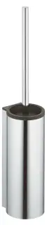 Keuco Plan Care Ершик для унитаза напольный с пластиковой колбой, цвет: алюминий 34964 170100