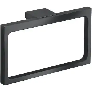 Keuco Edition 11 Полотенцедержатель 26,1 см, подвесной, цвет: хром черный брашированный 11121 130000