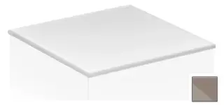 Keuco Edition 11 Декоративная крышка из кристаллина для боковой тумбы 141,1x52,4x0,3h см 31326 149001
