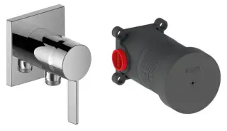 Keuco Ixmo Solo Смеситель для душа, с встраиваемой частью, цвет: хром 59552 019522