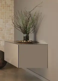 Keuco Plan Тумбочка боковая с одним выдвижным ящиком 49x40x100h см, цвет: кашемир 32927 180000