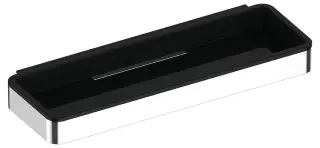 Keuco Plan Полка корзинка для душа, подвесная 28,8x10,2 см, цвет: алюминий 14958 170037