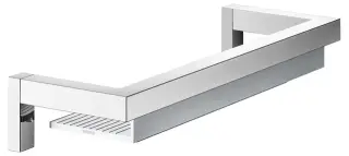 Keuco Edition 90 Square Полка в ванную комнату, подвесная 36x11,6 см со стеклоочистителем цвет: хром 19159 010000