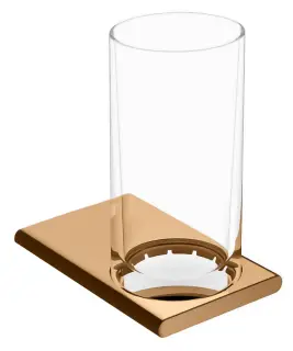 Keuco Edition 400 Держатель стакана, подвесной, в комплекте со стаканом цвет: бронза 11550 039000