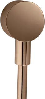 Axor Starck Шланговое подключение, круглое, цвет: полированное розовое золото 27451300