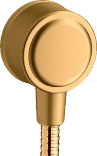 Axor Montreux Шланговое подключение, цвет: шлифованное золото 16884250