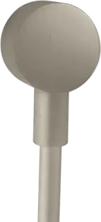 Axor Starck Шланговое подключение, круглое, цвет: шлифованный никель 27451820