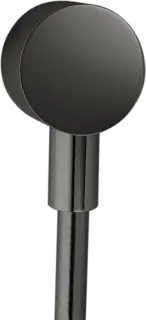 Axor Starck Шланговое подключение, круглое, цвет: полированный черный хром 27451330