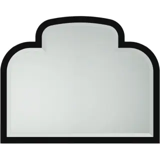 Devon&Devon Music Зеркало 100хh80 см, рама цвет черный блестящий EFSPMUSICDB