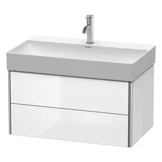Duravit XSquare Тумба под раковину # 235380, 39,7x78,4xh46 см, цвет: белый глянц. XS416202222