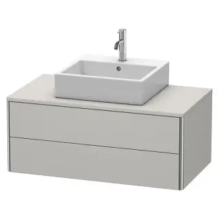 Duravit XSquare База подвесная 100х54,8хh40 см, цвет: Бетонно-серый матовый XS491100707