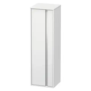 Duravit Ketho Шкаф высокий 40х36хh132 cм, 1 дверца петли слева, цвет: белый матовый KT1257L1818