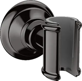 Axor Montreux Держатель для ручного душа, цвет: полированный черный хром 16325330