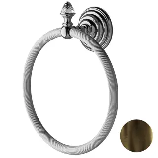 Devon&Devon Diamond Полотенцедержатель кольцо, цвет бронза WHD507BR
