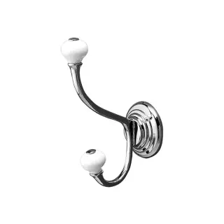 Devon&Devon Chelsea Крючок двойной, цвет хром DD212CR