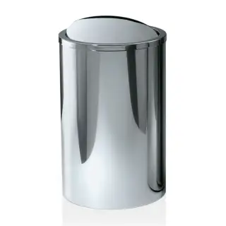 Decor Walther Universal DW 121 Корзина для белья 35xh58 см, цвет сталь полированная 0610770