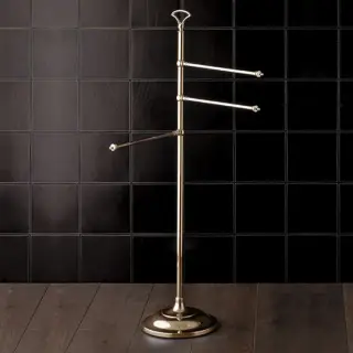 Devon&Devon Single Полотенцедержатель на подставке, золото SL13OT