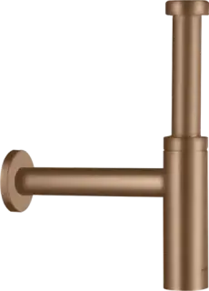 Axor Flowstar S Дизайнерский сифон, цвет: шлифованное красное золото 51305310