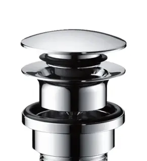 Axor Донный клапан Push-Open для раковины и биде, универсальный, цвет: хром 51300000