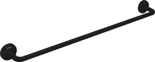 Axor Universal Circular Полотенцедержатель 60 см подвесной, латунь, цвет: матовый черный 42860670