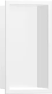 Hansgrohe XtraStoris Original Полка в нишу встраиваемая 15х10х30h см, цвет: матовый белый 56057700