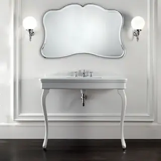 Devon&Devon Colette Консоль 109х57хh85/95 см, керамич. раковина. c 3отв, цвет белый DECOLETTEBI3FGBI