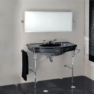 Devon&Devon Empire Консоль 100х60 см, с раковиной из черного мрамора DEEMPIRENECR