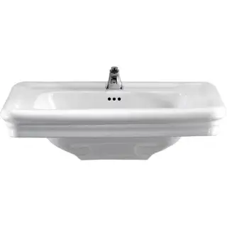 Devon Etoile Раковина 70х53 см, с 1 отверстием под смеситель, цвет белый IBLG1FET