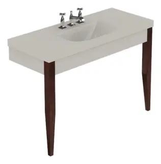 Kerasan Bentley Деревянные ножки 2 шт для раковины, цвет: Frassino scuro 916947 Frassino scuro